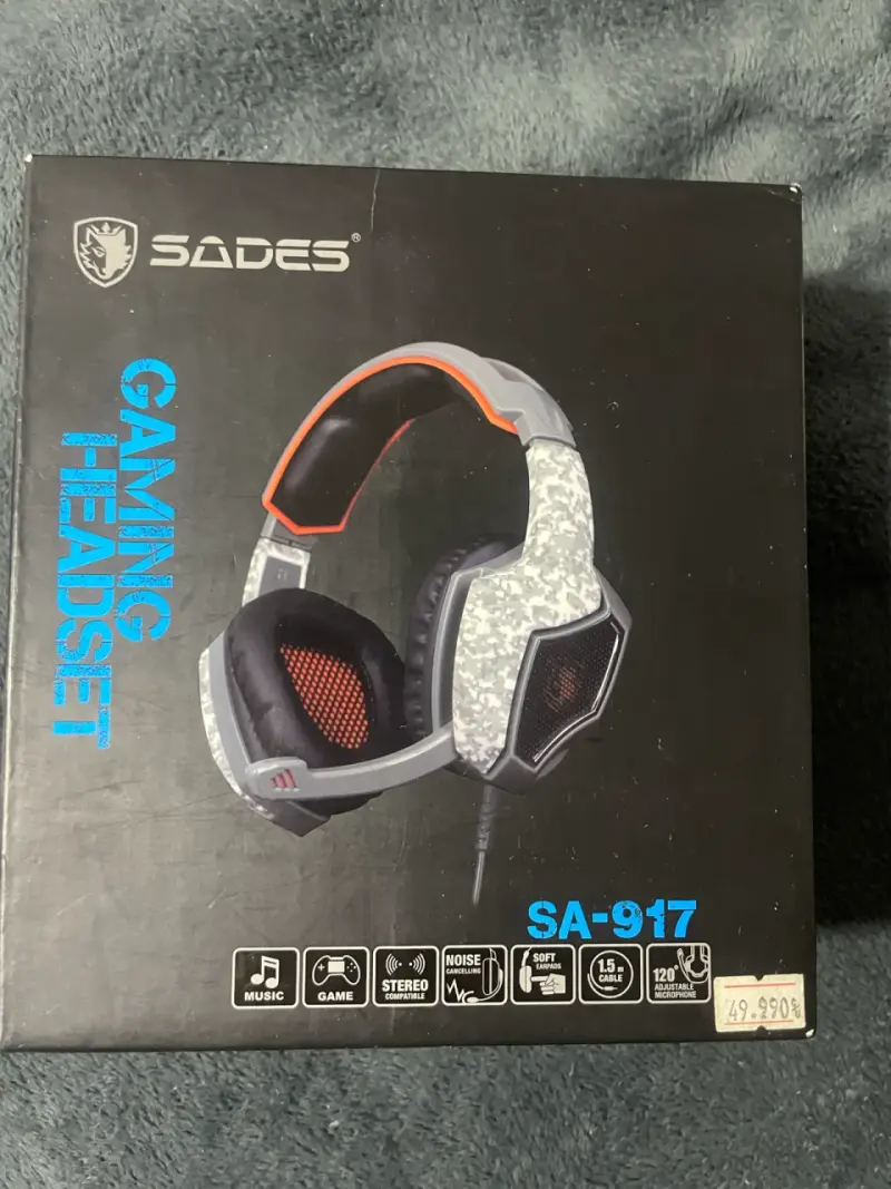 Auriculares Gaming Sades SA-917 con Micrófono - 1