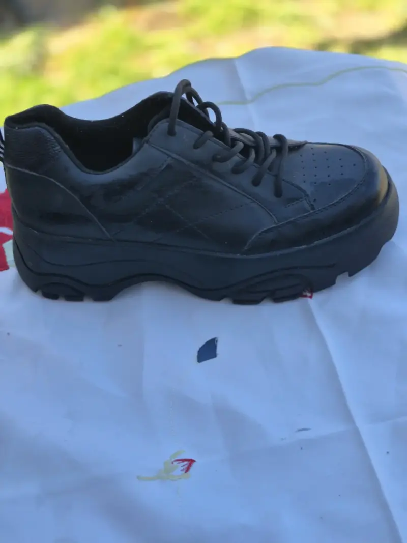 Zapatillas negras de plataforma para mujer - 2