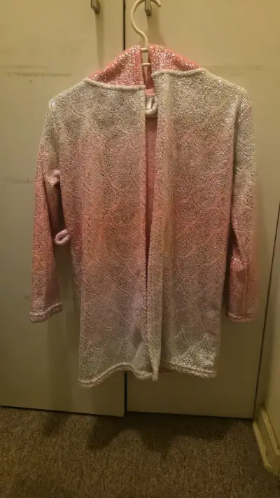 Bata de baño con lentejuelas brillante - miniatura 1