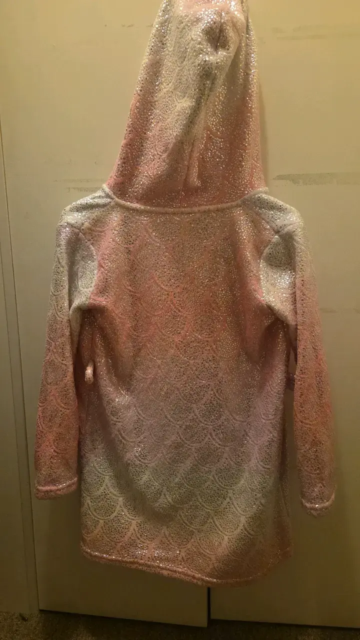 Bata de baño con lentejuelas brillante - 2