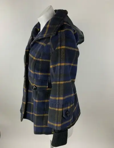 Abrigo cortó paño vero moda L - miniatura 5