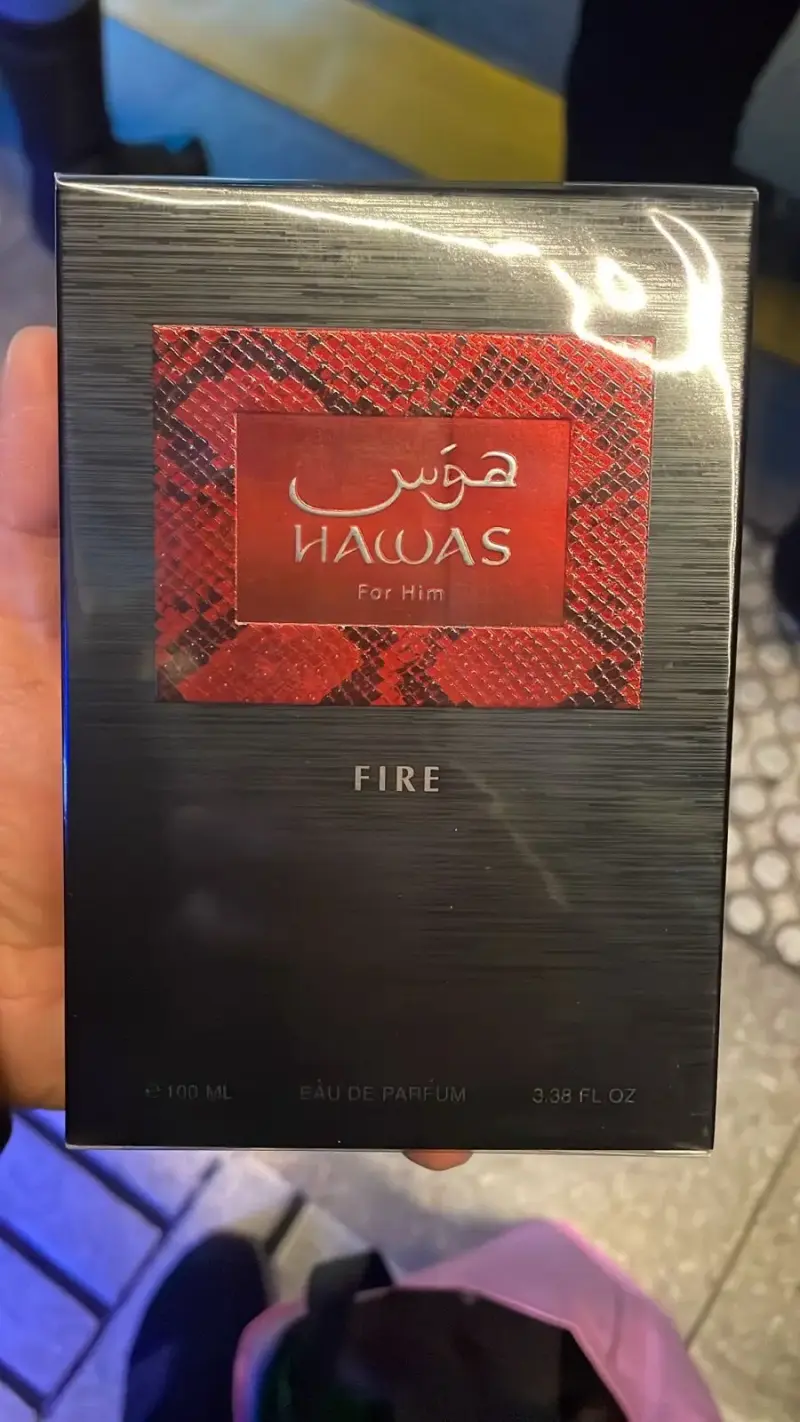 Perfume Hawas Fire para Hombre 100ml