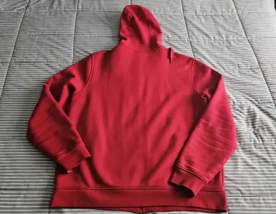 Polerón con capucha rojo Lacoste XL - miniatura 5
