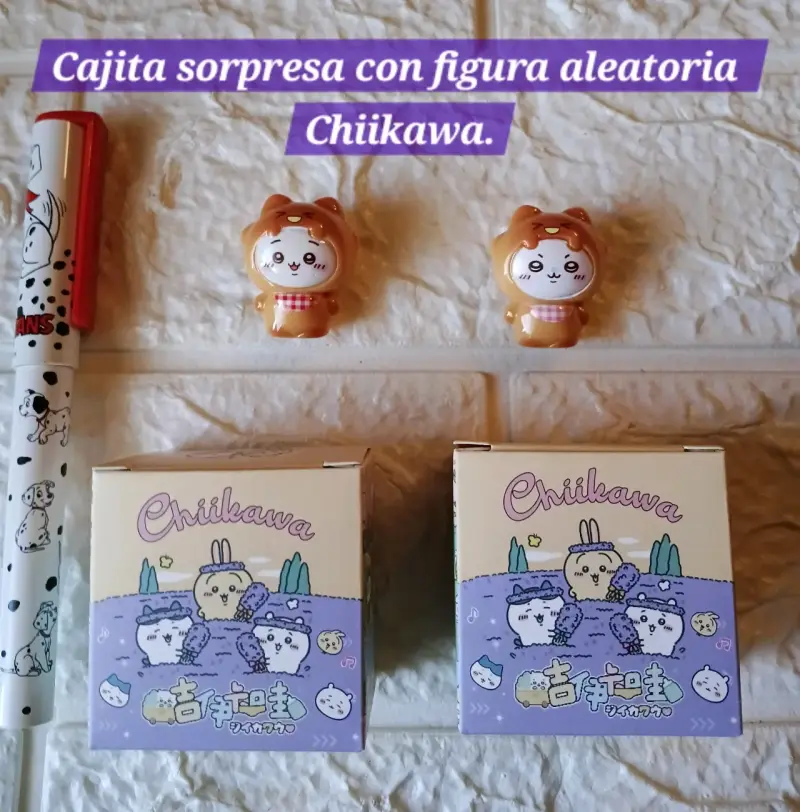Cajita sorpresa Chiikawa con figura aleatoria - 1