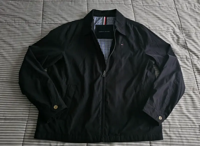 Chaqueta negra Tommy Hilfiger para hombre - 1