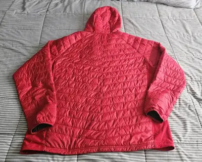 Chaqueta Columbia roja XL Amplia - miniatura 2