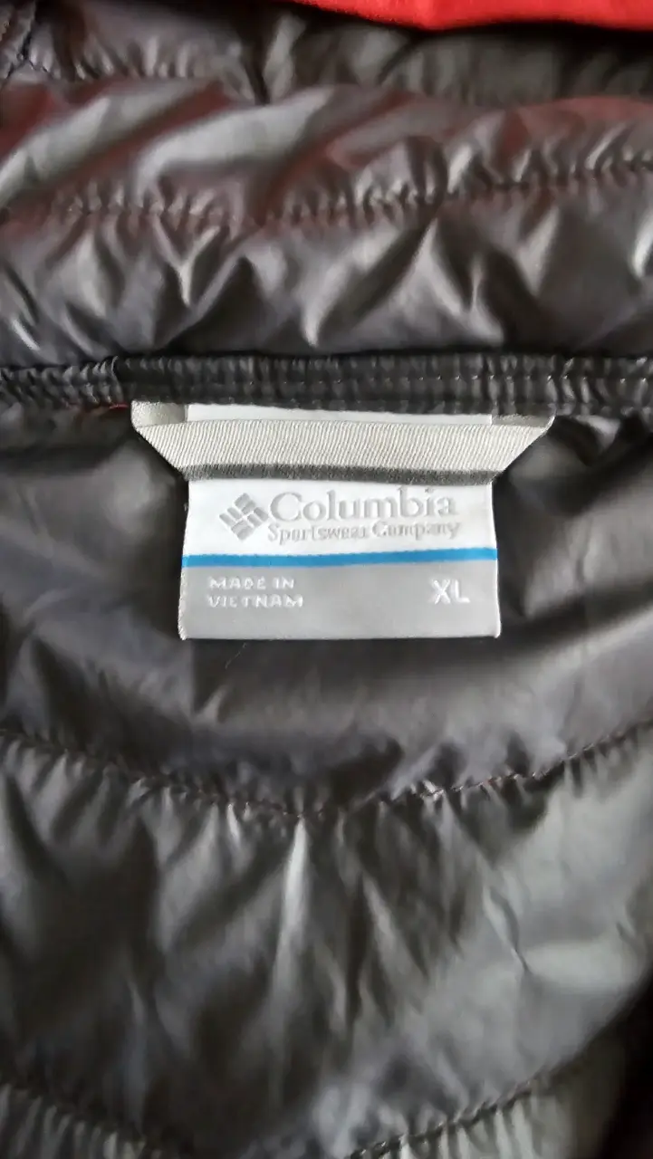 Chaqueta Columbia roja XL Amplia - 4