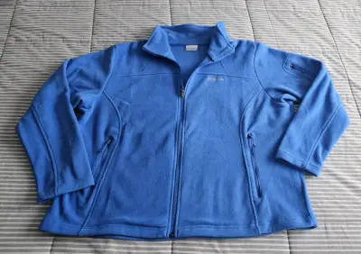 Chaqueta polar azul Columbia 2XL - miniatura 1