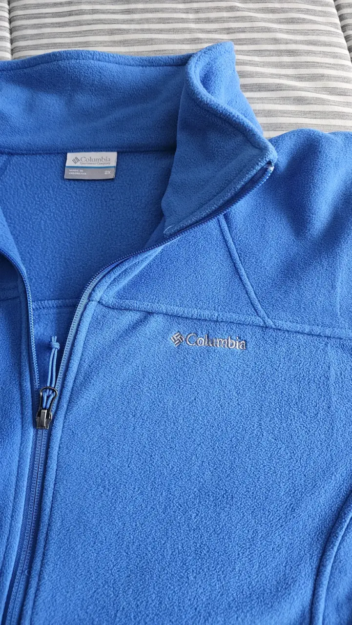 Chaqueta polar azul Columbia 2XL - 2