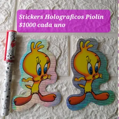 Stickers holográficos de Piolín - miniatura 1