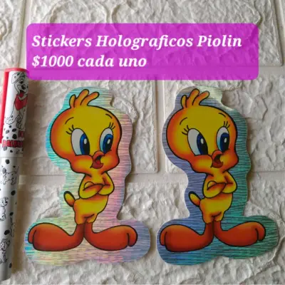 Stickers holográficos de Piolín - miniatura 2