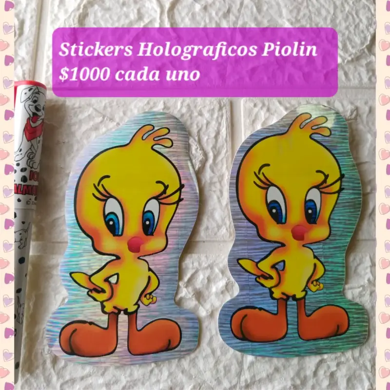 Stickers holográficos de Piolín - 4