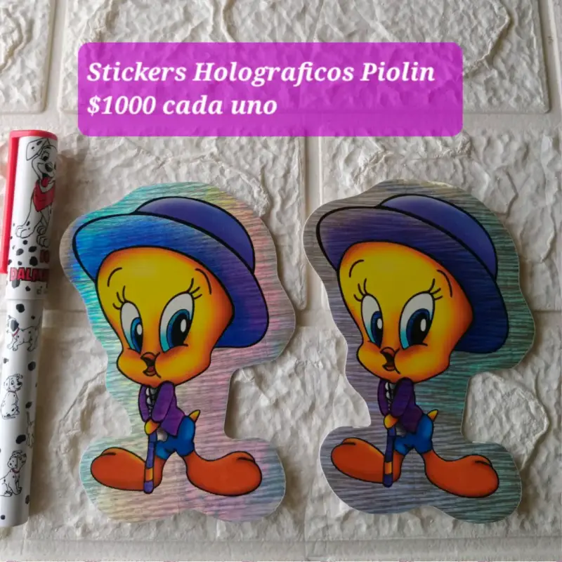 Stickers holográficos de Piolín - 6