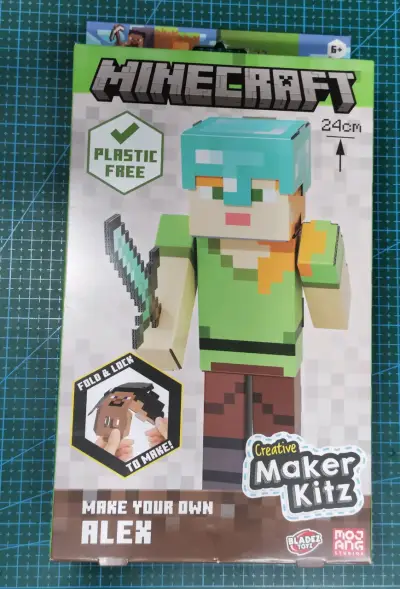 Kit de construcción Minecraft Alex 24cm - miniatura 1