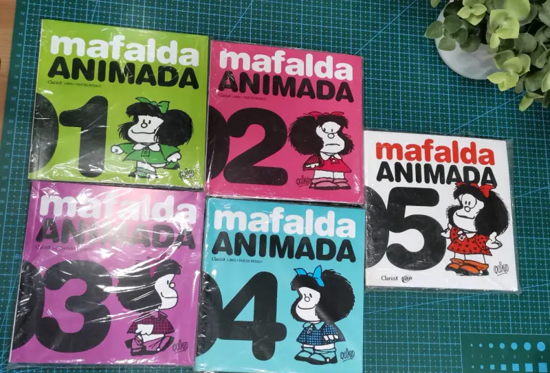 Colección Mafalda Animada Volúmenes 1-5 - 1