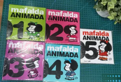 Colección Mafalda Animada Volúmenes 1-5 - miniatura 1