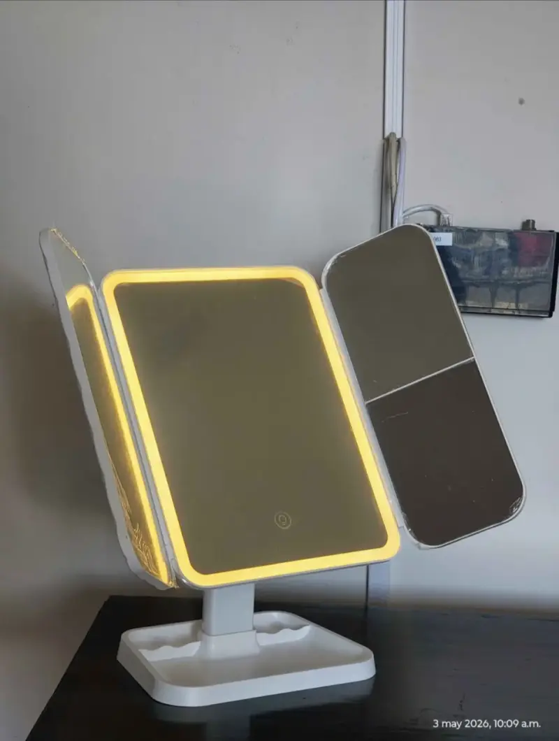 Espejo de tocador con luz triple - 3