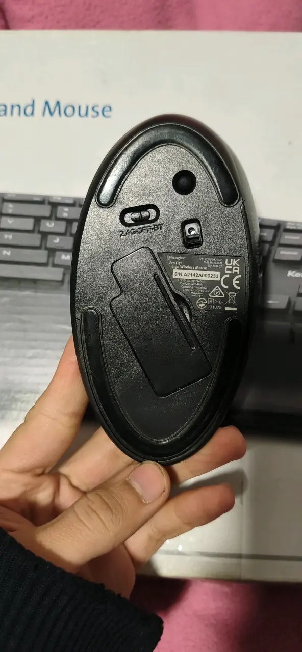 Teclado y mouse inalámbricos Kensington Pro Fit Ergo - 5
