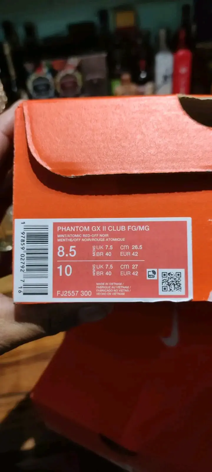Zapatillas Nike Phantom GX II Club FG/MG Talla 42 - 1