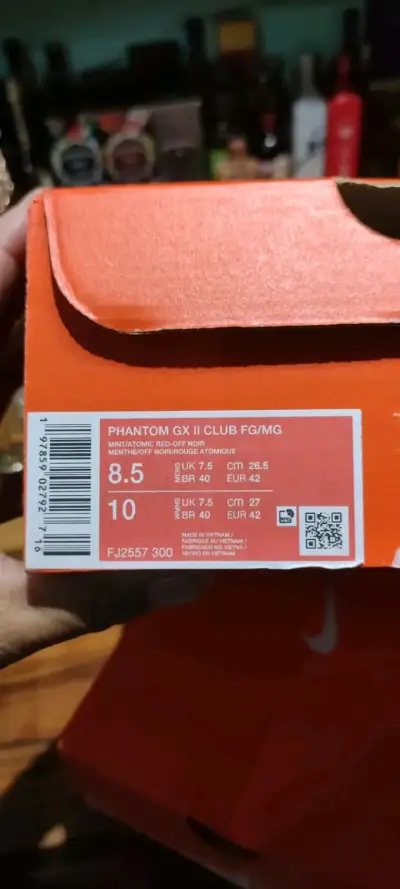 Zapatillas Nike Phantom GX II Club FG/MG Talla 42 - miniatura 1