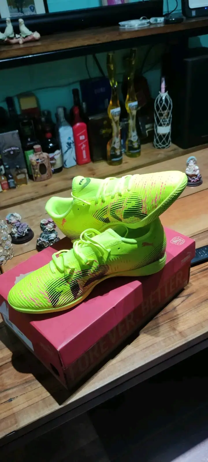 Zapatillas Puma Future 8 Play It Amarillas - 3