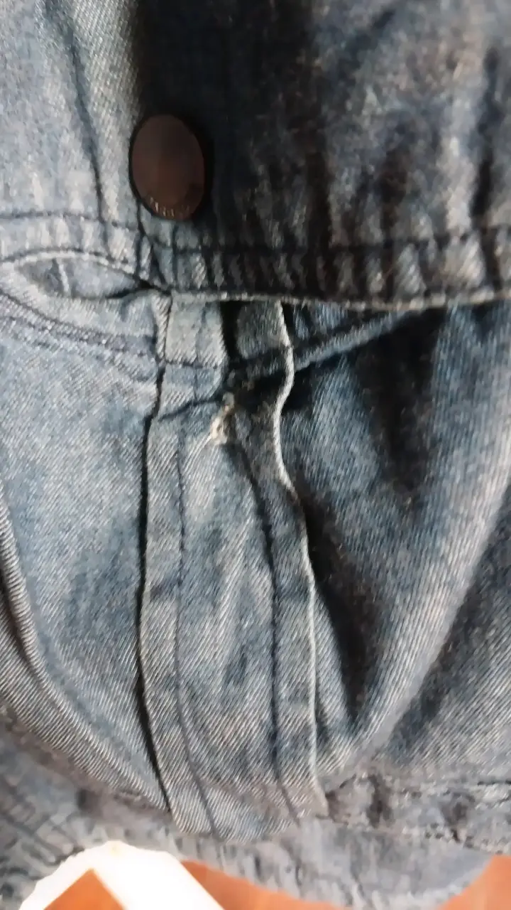 Chaqueta de mezclilla con forro de piel sintética - 2