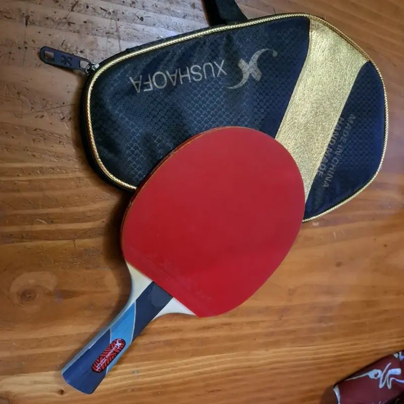 Raqueta de Tenis de Mesa Xushaofa con Funda - 1