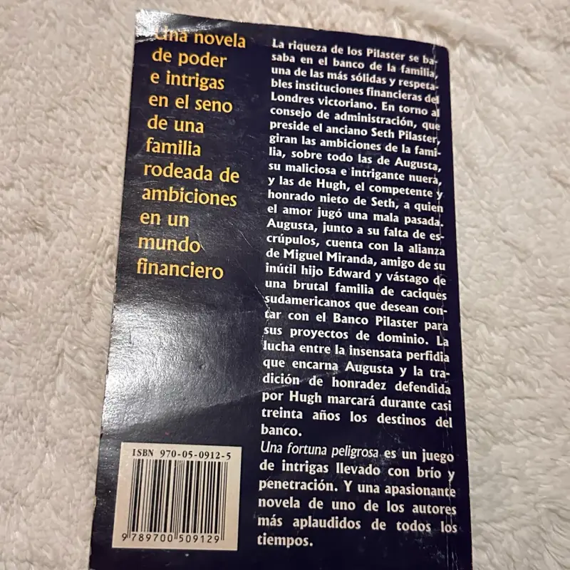 Libro 'Una Fortuna Peligrosa' de Ken Follett - 2