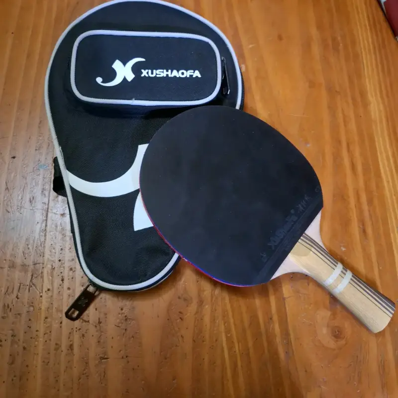 Paleta de ping pong Xushaofa con funda - 1