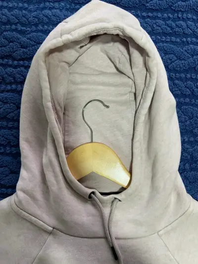 Polerón Nike con capucha beige hombre - miniatura 4
