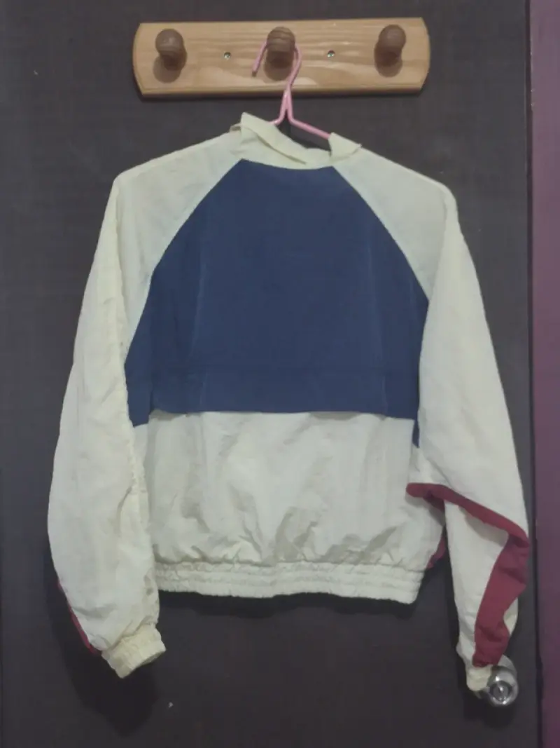 Chaqueta cortaviento vintage colorida - 1