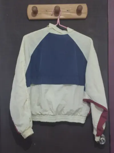 Chaqueta cortaviento vintage colorida - miniatura 1