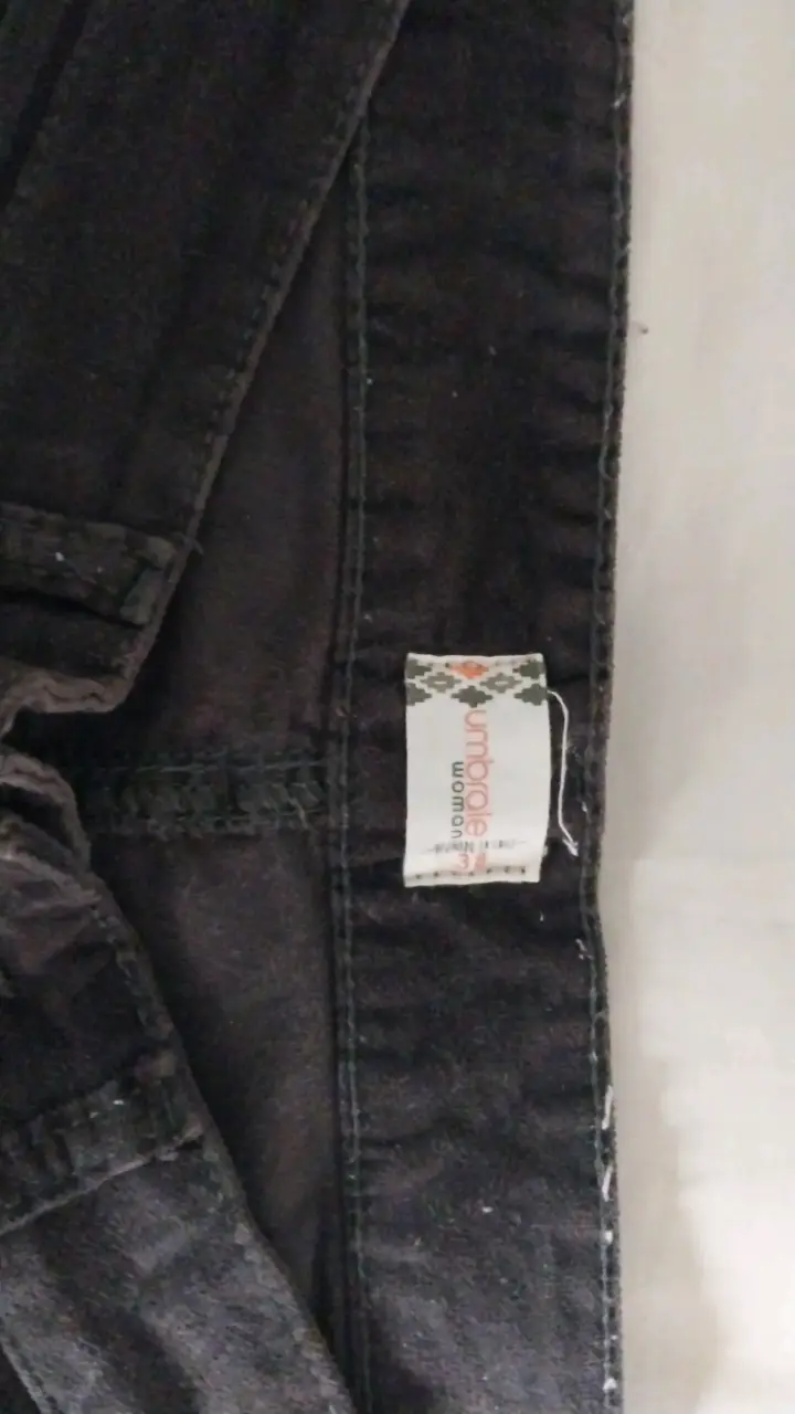 Pantalones de pana negros para hombre - 2