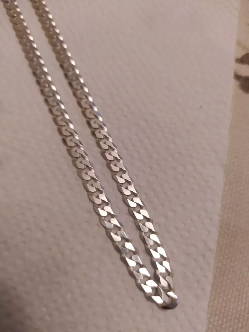 Cadena de plata italiana 925 groumet - 2