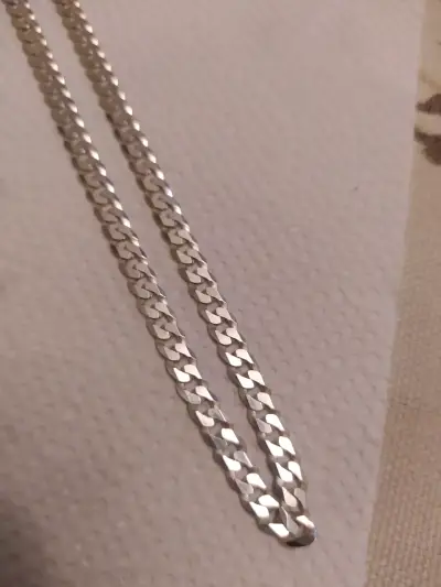 Cadena de plata italiana 925 groumet - miniatura 2