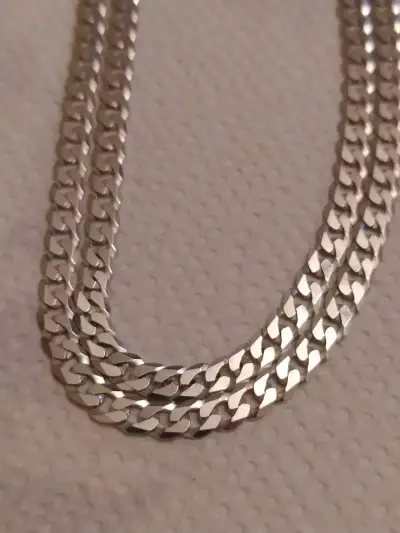 Cadena de plata italiana 925 groumet - miniatura 3