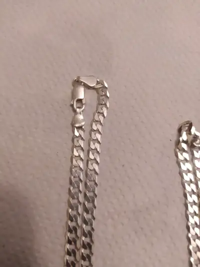 Cadena de plata italiana 925 groumet - miniatura 5