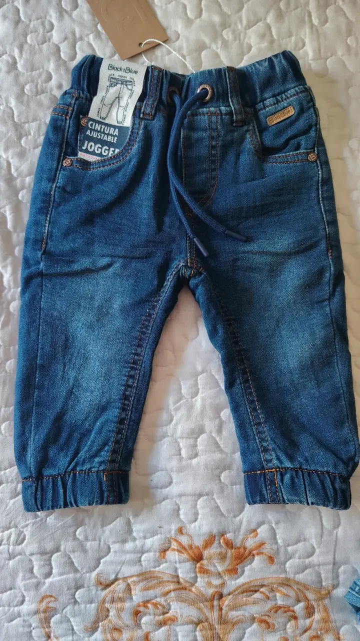 Pantalones Jogger de Mezclilla para Niños