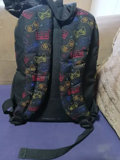 Mochila escolar Game Over para niños - miniatura 3
