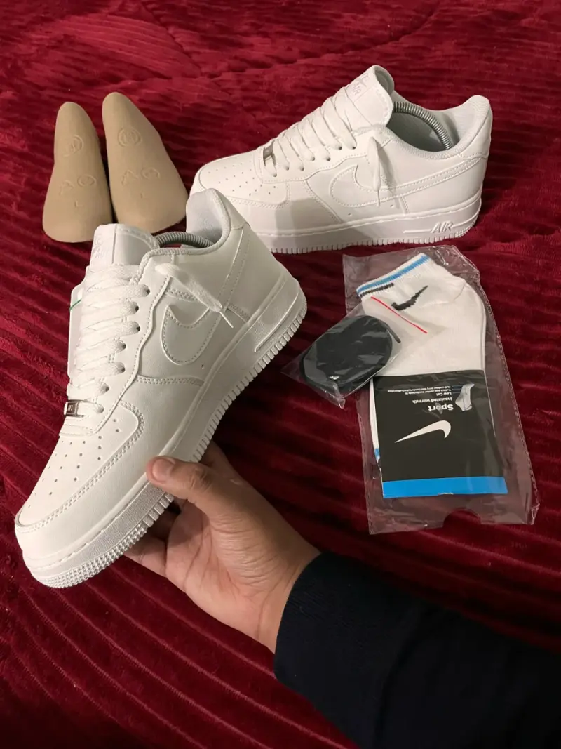 Zapatillas Nike Air Force 1 blancas - 5