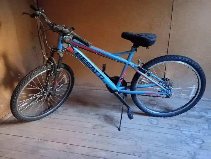 Bicicleta de montaña Besatti azul