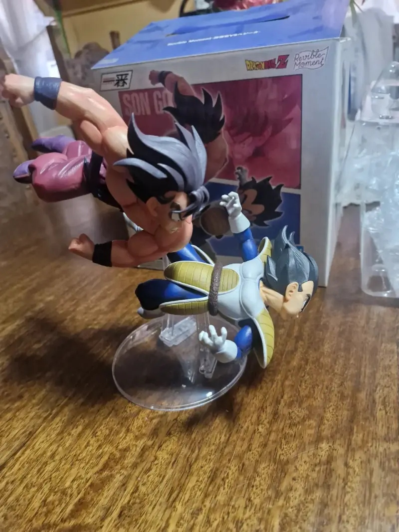 Figura de colección Dragon Ball Z Son Goku y Vegeta - 4