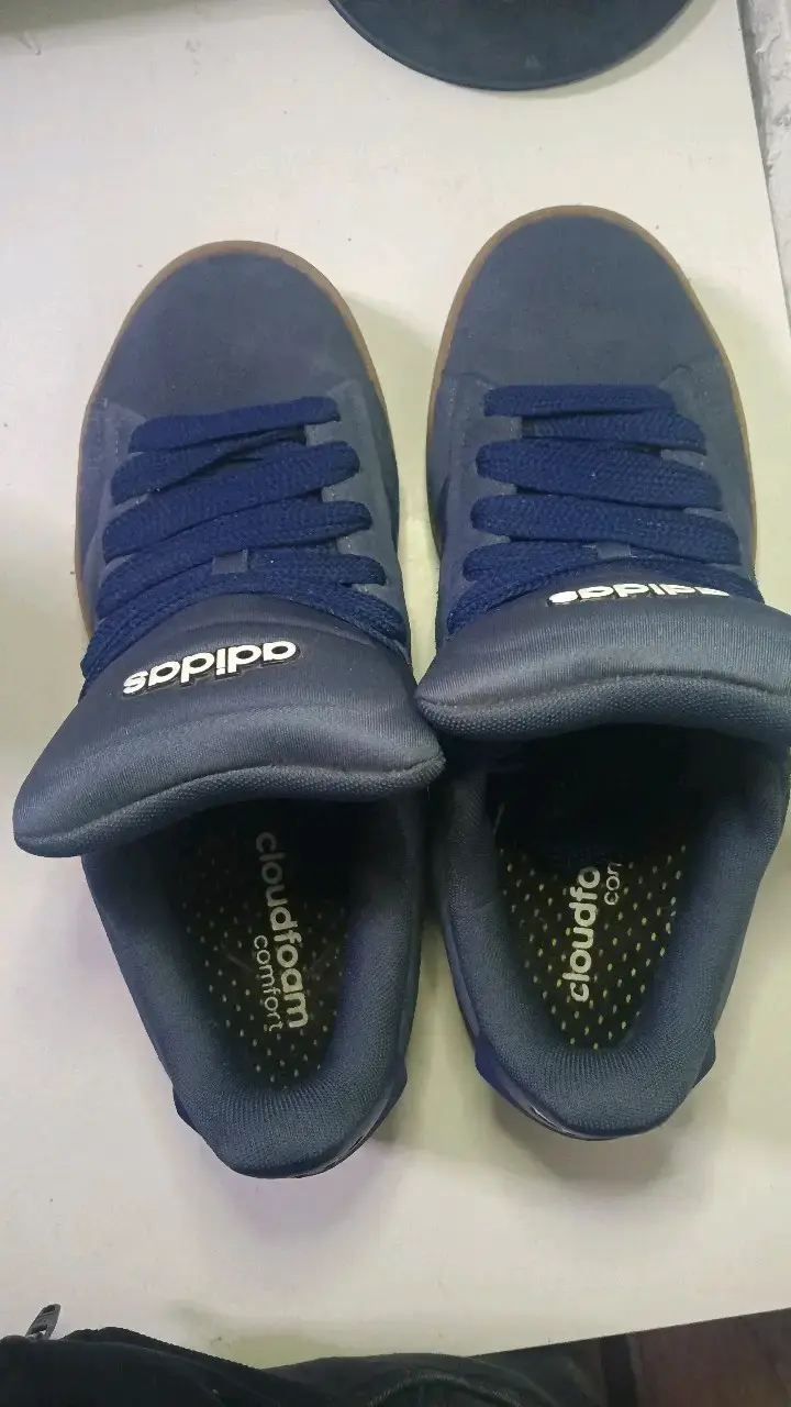 Zapatillas deportivas Adidas Cloudfoam azul marino - 1