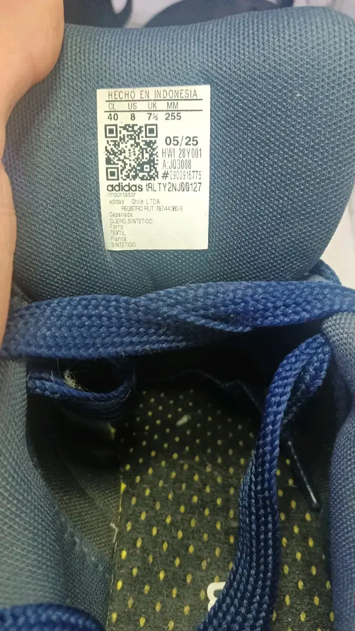 Zapatillas deportivas Adidas Cloudfoam azul marino - 3