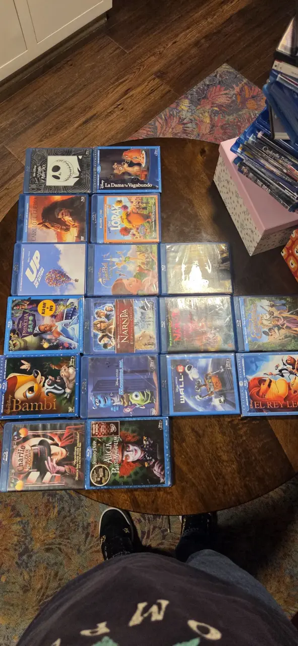 Colección de películas en Blu-ray de Disney y más - 1