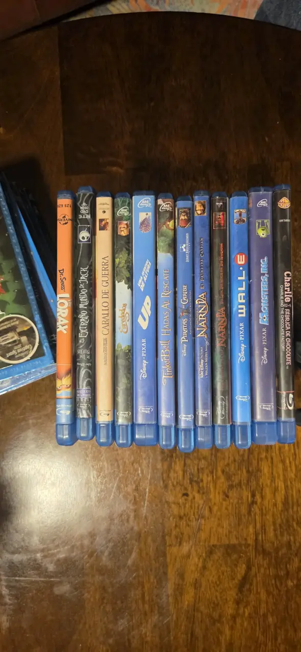 Colección de películas en Blu-ray de Disney y más - 5