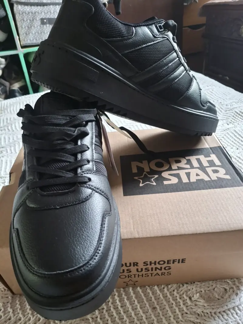 Zapatillas negras North Star para hombre