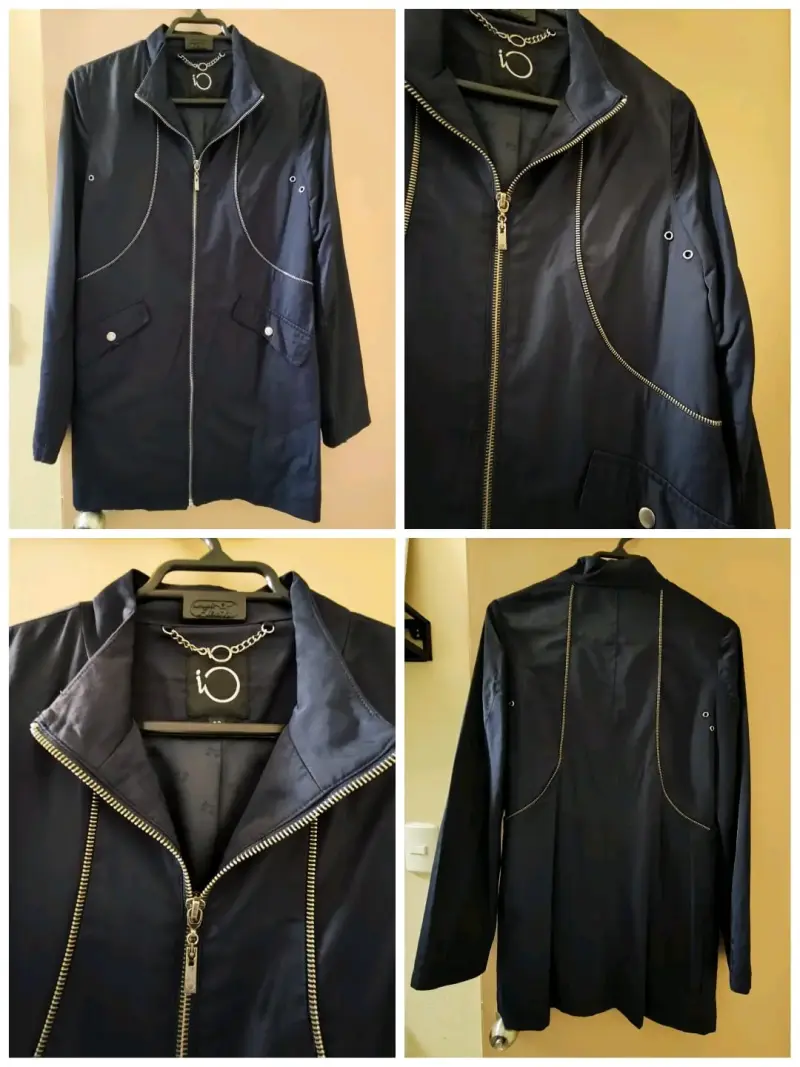 Chaqueta IO Mujer, azul marino talla 38 - 1