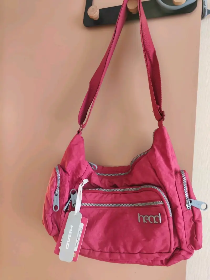 Bolso rosa Head con múltiples bolsillos - 5