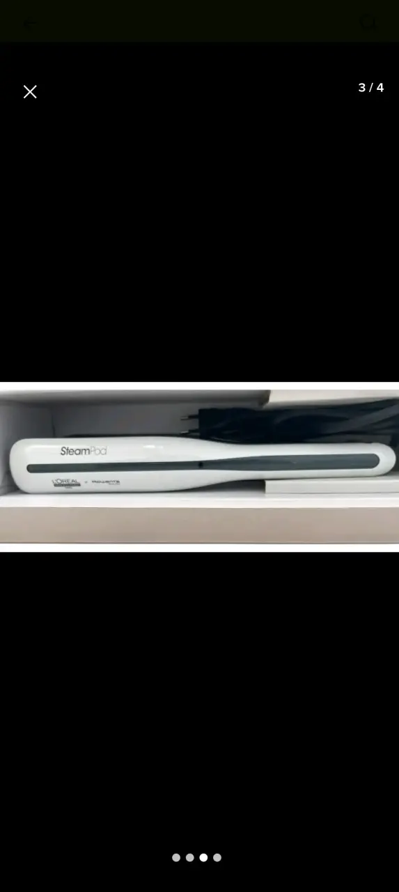 Plancha de Pelo L'Oreal Steampod con Vapor - 1
